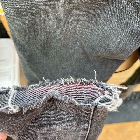 Lucky Brand Distressed Black Jeans - Picture 7 of 7